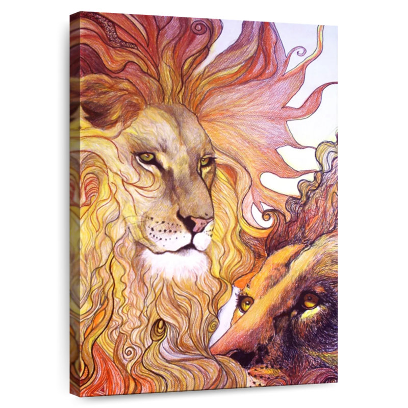 Brampt Lion King Spirit, 36" H x 24" W