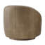 Fauteuil pivotant en cuir Vegan Jonina-2032750569