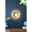 Miroir mural 28,3 "In Retro Design Sunburst