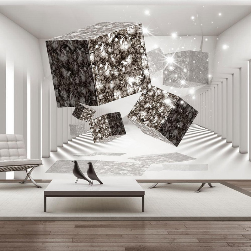 Abstract Wall Mural, 68" L x 98" W