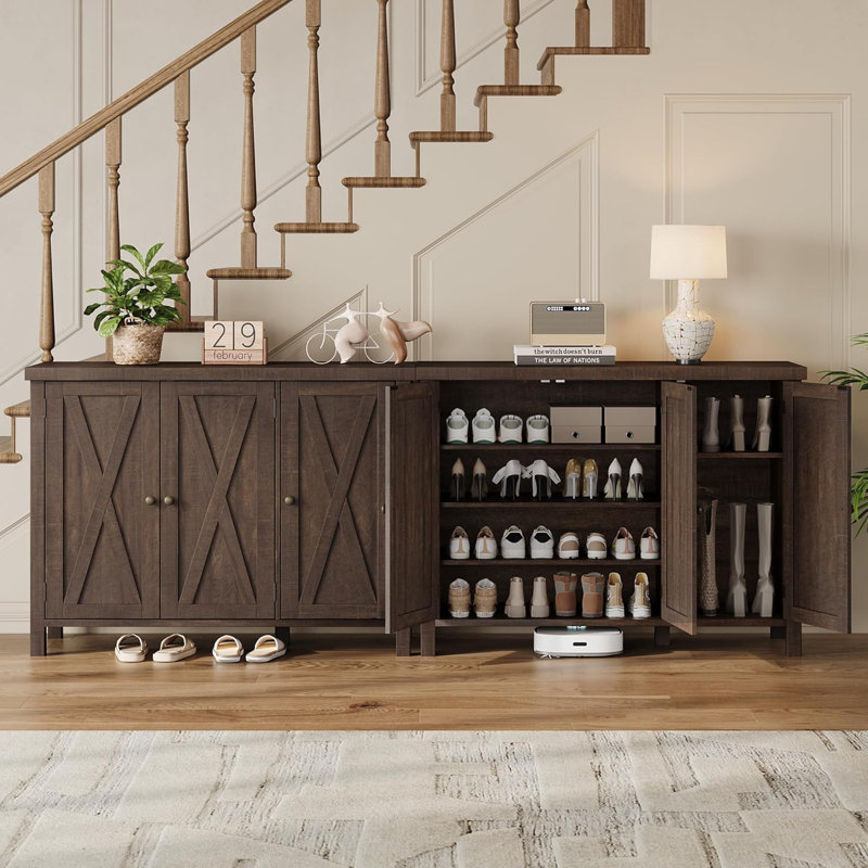 26 Pair Shoe Storage Cabinet