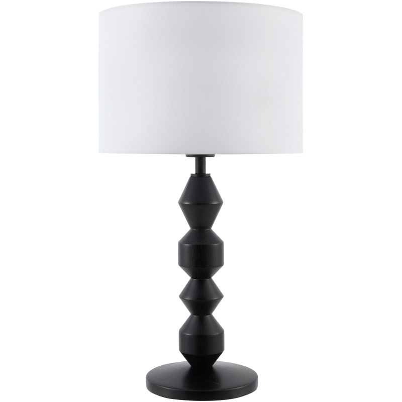Lampe de table Velorian, Black, White
