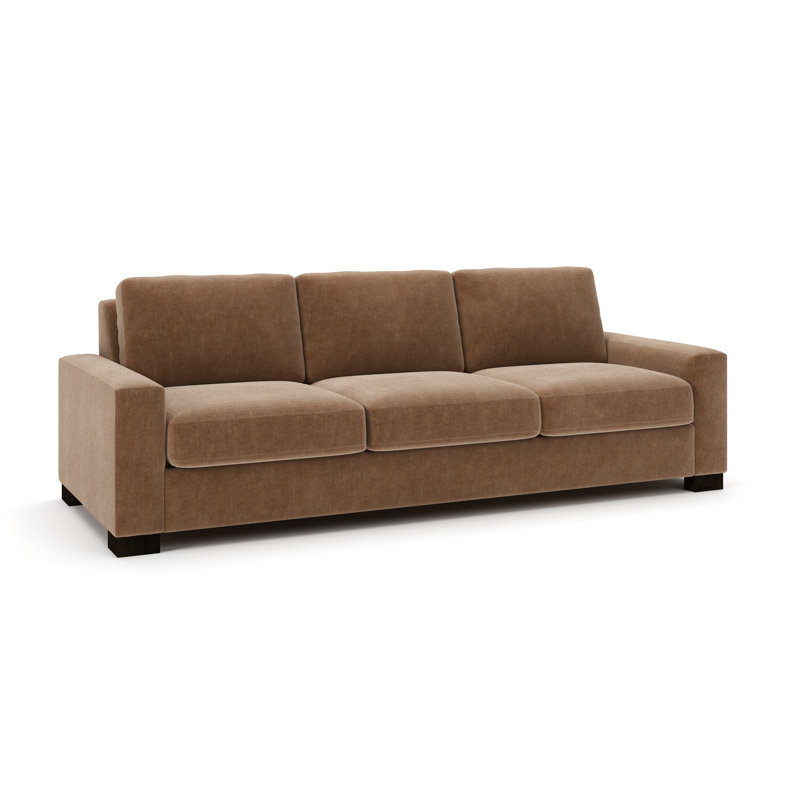 Jonie 100'' Sofa, Andrew Cognac Performance Chenille