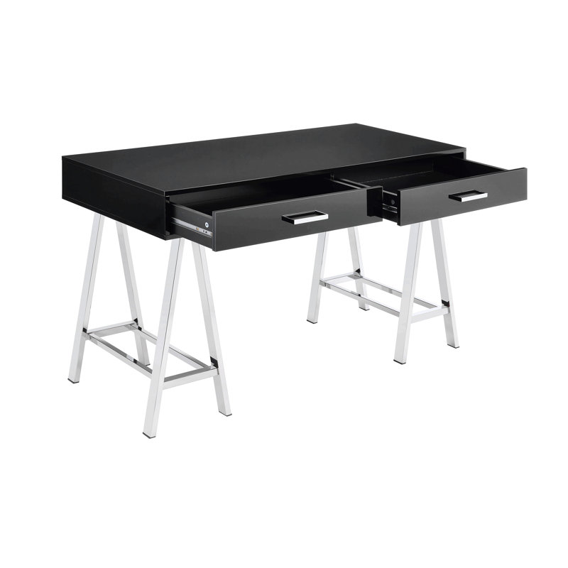 Bureau d'écriture Coleen, Noir, noir, noir, noir