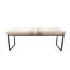 Upholstered Cowhide Stool-599244419