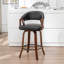 Tabouret de comptoir pivotant Ayala-761412992