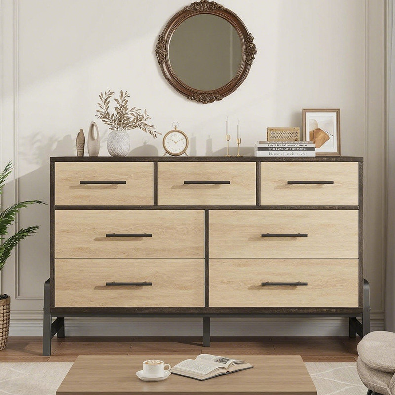 132.1 cm W Chest of 7 Drawers