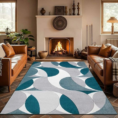 Geometric Indoor / Outdoor Area Rug