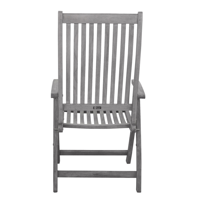 Chaise de terrasse en teck Hendrik