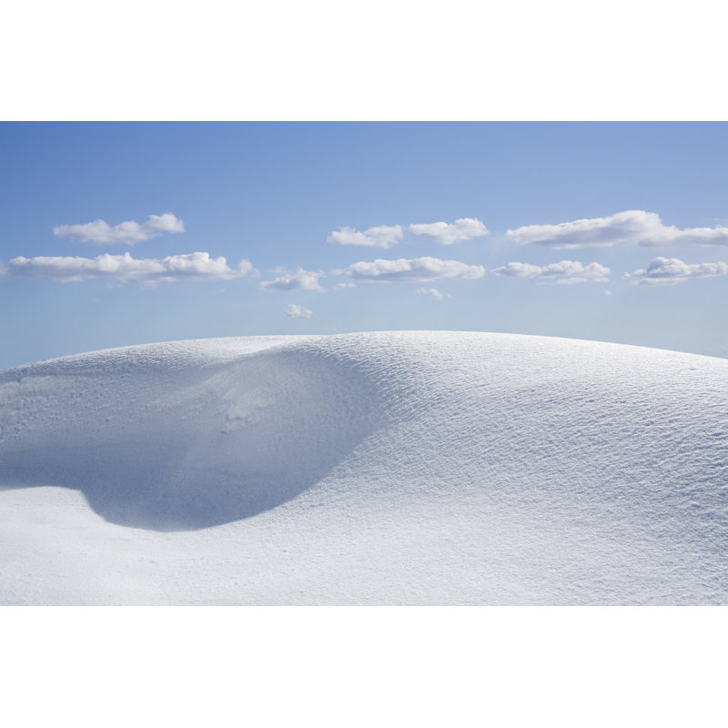 Snow by Malerapaso - Wrapped Canvas Print, 61cm H x 91cm W x 3.8cm D
