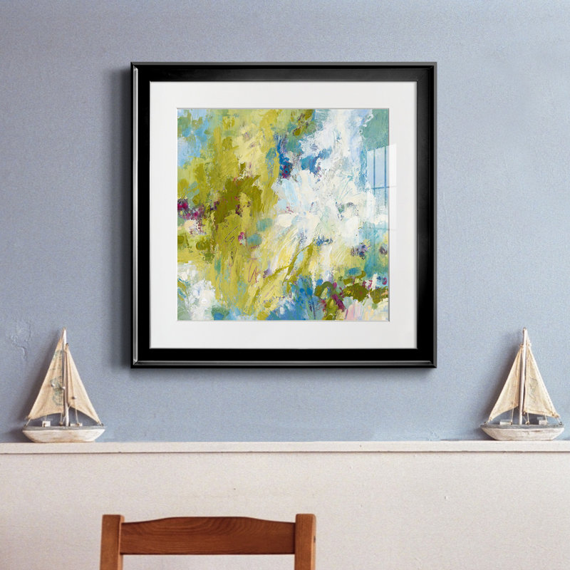 «Sunday's Promise», reproduction encadrée de qualité supérieure - prête à être accrochée, H 17,5 po x l 17,5 po x P 1,5 po