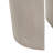Outdoor MGO Round With U-Shape Side Table, Light Grey