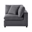 Chaise de coin Cassandra - gris anthracite-1497465098