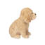 Brown Cocker Spaniel | Handpainted Decorative Puppy Statue for Home & Garden Decor | Premium Polyresin Dog Statue | Gift for Dog Lovers | Weather-Resistant Indoor/Outdoor Decor