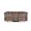 Velvet Recliner Sofa W/USB Port & Drop Down Table-534551302