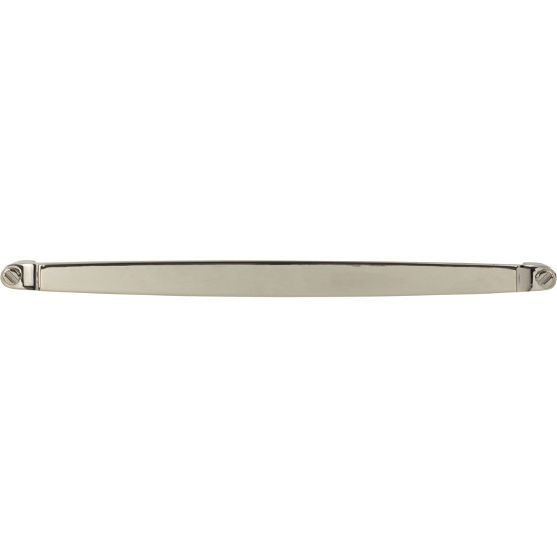 Haddonfield Appliance Pull, Polished Nickel, 12" Center to Center