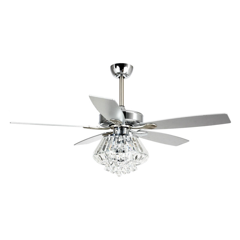 Roseboro 132cm Ceiling Fan with Light Kit