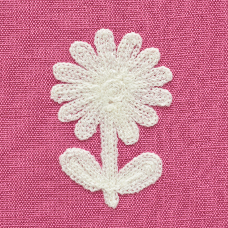 Paley Embroidery Fabric, Pink
