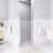 30 "X 72" Bifold Shower Door | 1/4 Inch Tempered Glass With Explosion-Proof Film | Chrome | Aluminum Frame-124363223
