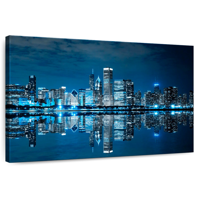 Sirci Chicago Bright Night, H 26 po x l 39 po