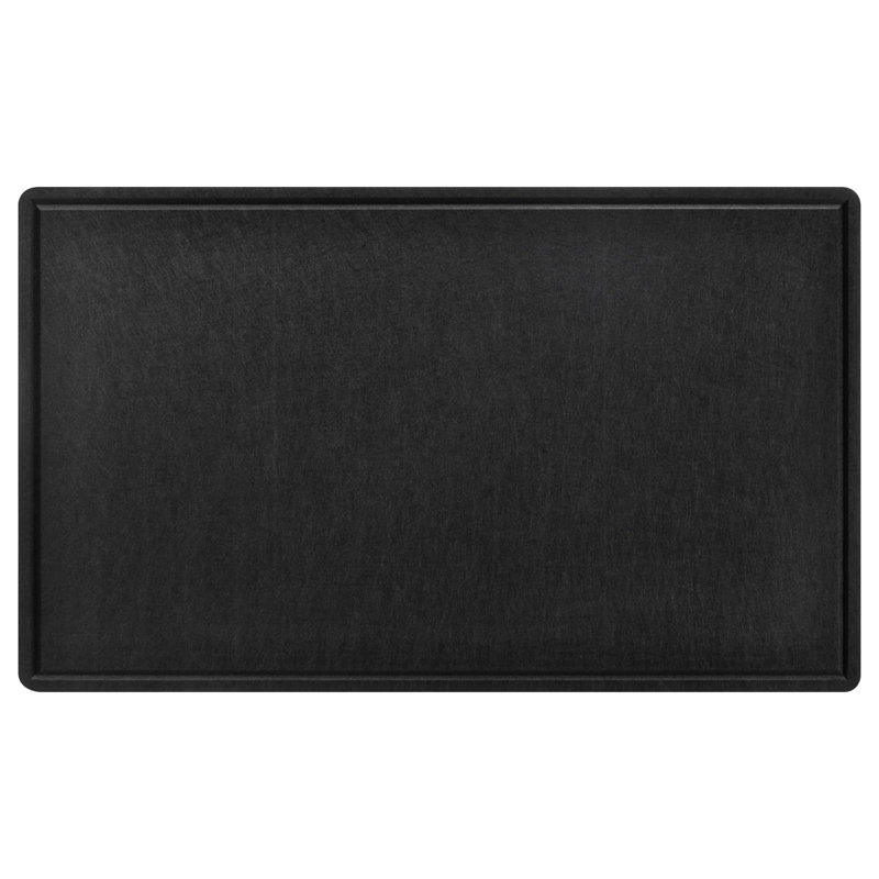 Grand babillard, panneau de liège pliable de 60 x 36 pouces, grand tableau d'affichage décoratif en feutre pour mur, tableau de vision pliable avec 36 punaises, noir
