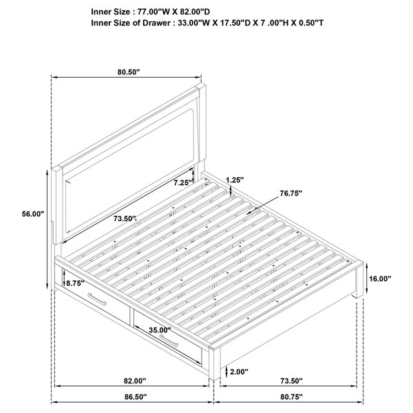 Dimensions du produit