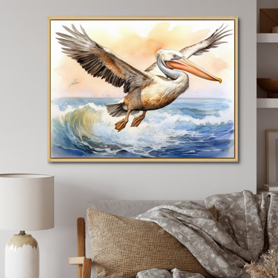 " Majestic Pelican Seabird I "
