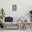  «Be Here Now Plant», art de la giclée encadrée par Hannah Byatt-2022063880-2022063881