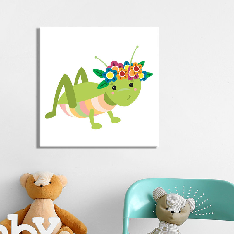 « fun aime chenille »-impression, Toile tendue, H 16 po x l 16 po x P 1 po