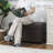 31 Inches Pu Faux Leather Storage Ottoman Bench-1940142788