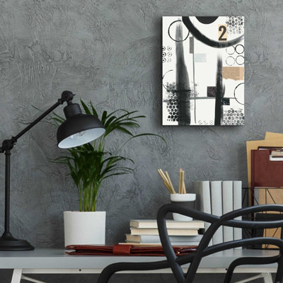 «Two» par Courtney Prahl, art mural en verre acrylique
