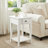 Solid Wood Square Side Table-93563364