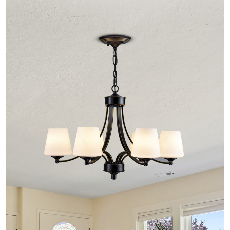 Glawson 6 - Light Dimmable Classic / Traditional Chandelier