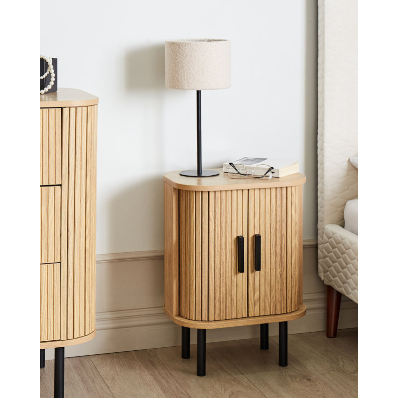 Wiggins 40cm W Bedside Table
