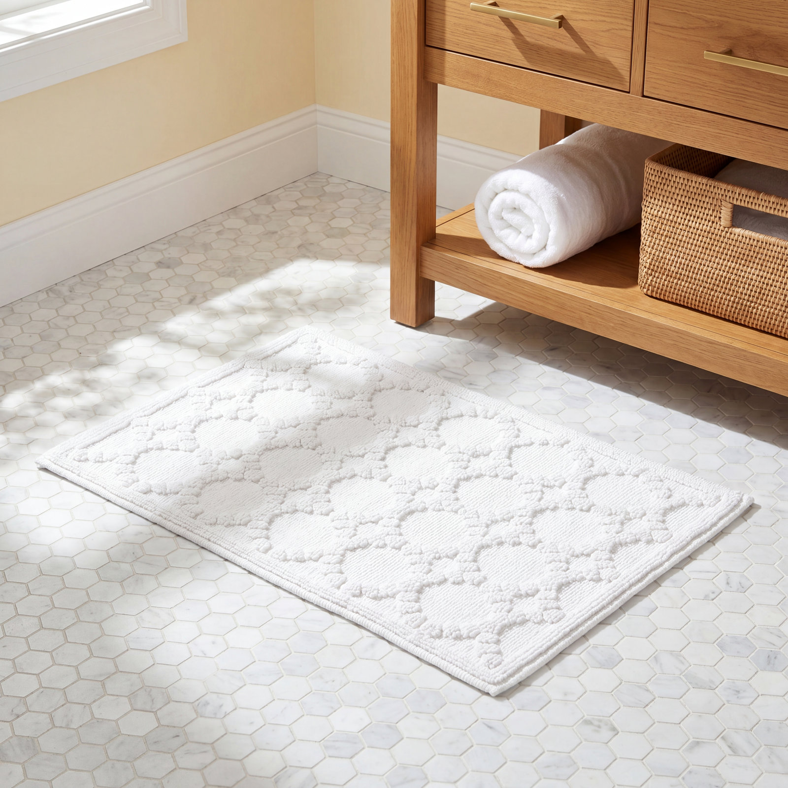 Savoy Cotton Bath Rug