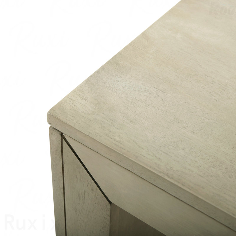 Dining Room Bench - Solid Acacia Wood Material, 18" H x 48" W x 15" D