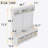 Modern Hallway Hall Tree With Metal Hooks And Storage Space, Multi-Functional Entryway Coat Rack With Shoe Cubbies, White-613365334