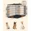 Collapsible Pet Crate with 2 Doors-105919710