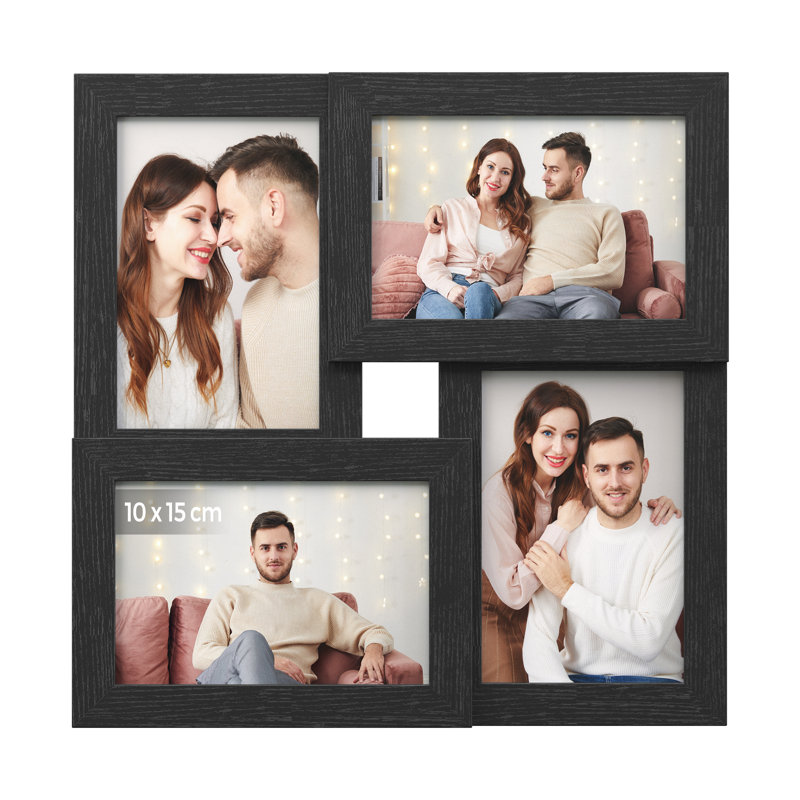 33x89x2.5cm Black Picture Frame - Set of 4