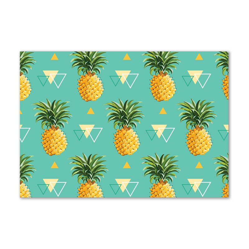 Pineapples - Wrapped Canvas Print