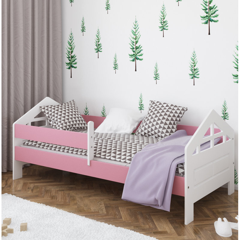 Leach Standard House Beds, European Toddler (80 x 160 cm), Pink