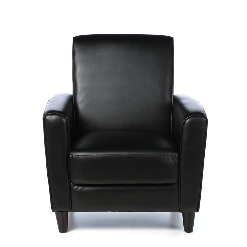 Fauteuil club de 21 po, Noir