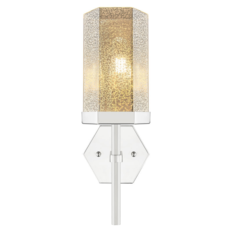 Downtown Urban - Neilson - 1 Light 5" Wall-mounted Sconce , Mercury, Polished Nickel