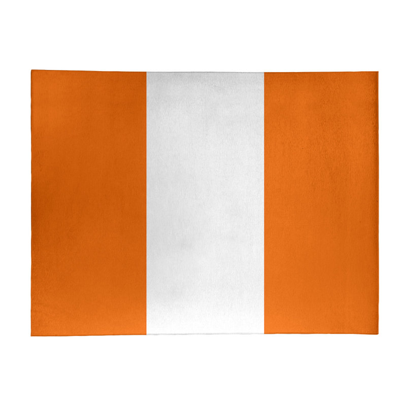Tapis de zone orange, Rectangle 4 pi x 6 pi