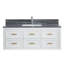 Paz 49'' Single Bathroom Vanity with Marble Top