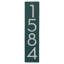 Floating Modern 3" Number Vertical Address Plaque (4 Digits)-435911318-435911256-435907216