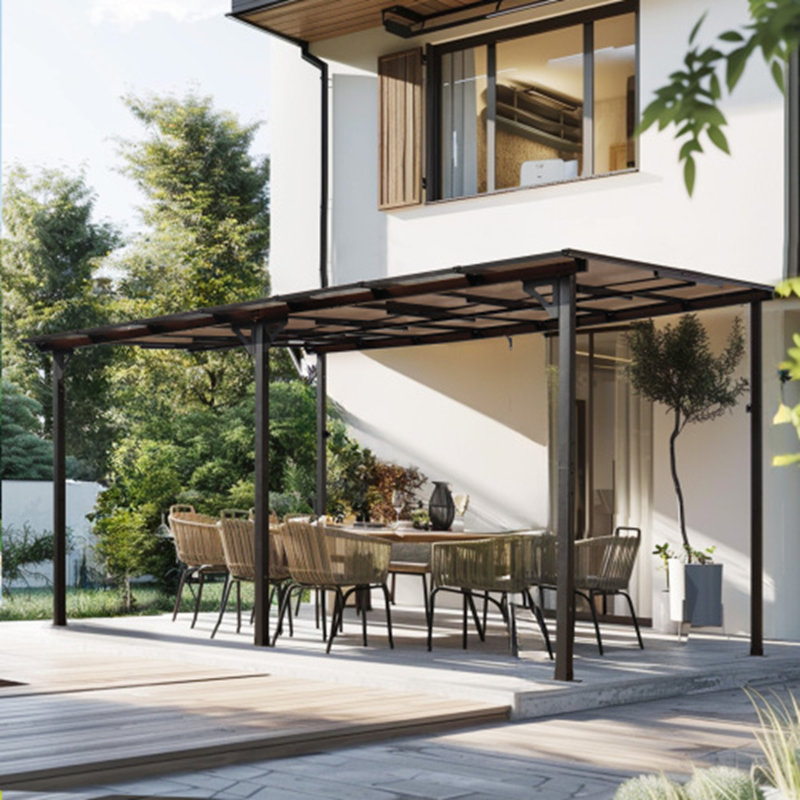 Wall-Mounted Pergola – Space-Saving & Sturdy