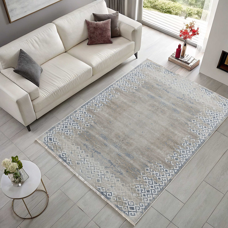 Couloir pour tapis de cuisine en chenille Designer, Rectangle 2 pi 8 po x 5 pi