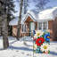 Pavillon de jardin Patriotic Daisy Bouquet