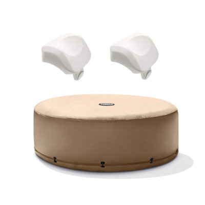 Intex Hot Tub Cover in Brown